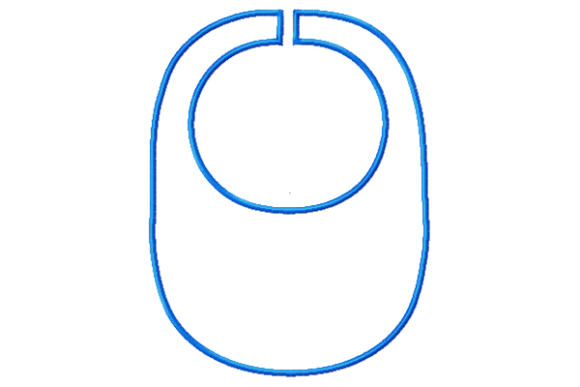 Baby Bib in the Hoop