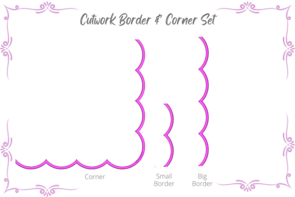 Cutwork Border Corner
