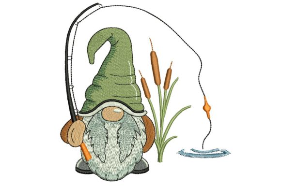 Fishing Gnome: A Boutique Sweatshirt Embroidery Review