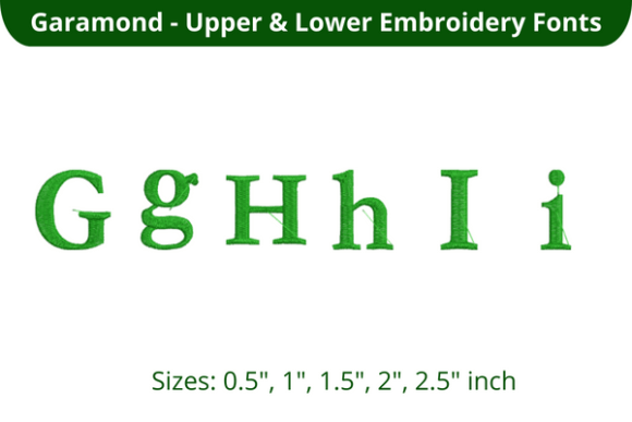 Garamond Font GHI: Elegant & Timeless