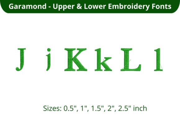 Garamond Font JKL: Elegant Seasonal Lettering