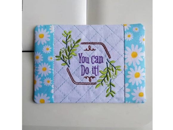 ITH You Can Do It Mug Rug