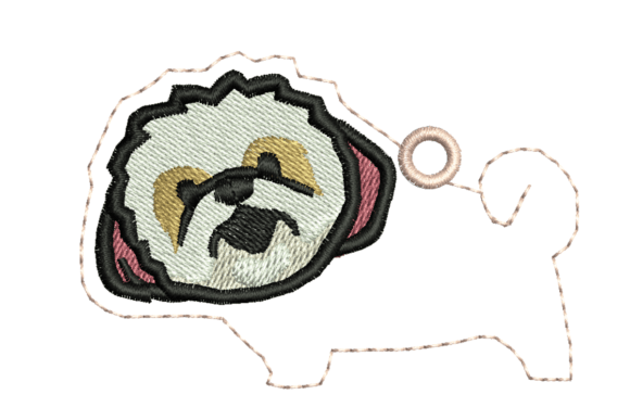 Shih-tzu Tag Name: A Thoughtful Embroidery Design for Real Projects