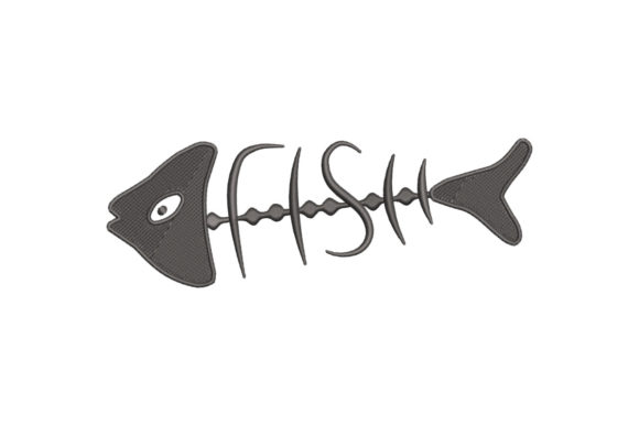 Word Fish Fishbone Embroidery Review