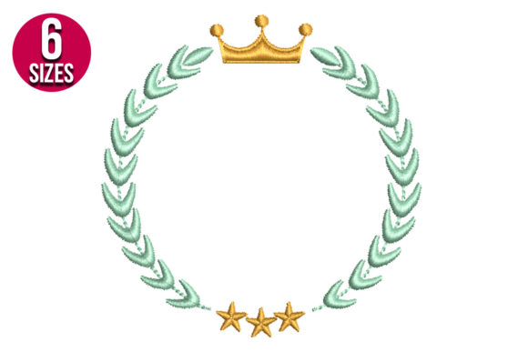 Wreath with Crown